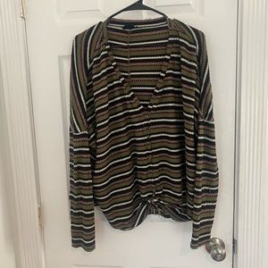 Urban outfitters striped long sleeve